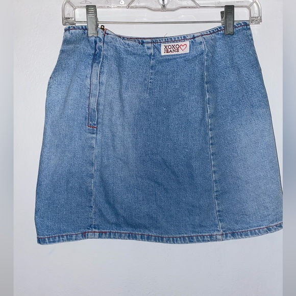 XOXO Jean Skirt | - Picture 3 of 9